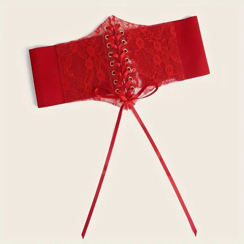 Mini korset rood of zwart - SM - speeltjes