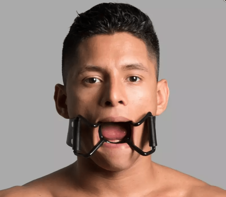 Mond spreider zwart - SM - speeltjes