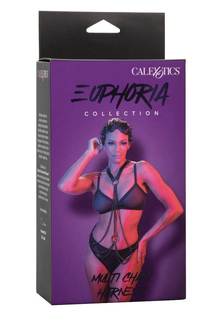 Multi Chain Harness – Luxe BDSM Harnas met Kettingen - Kleding - SM-speeltjes