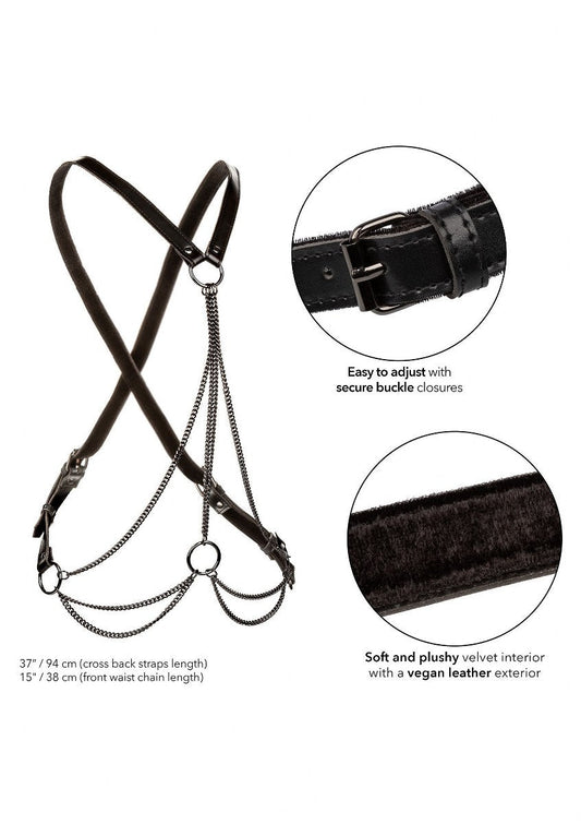 Multi Chain Harness – Luxe BDSM Harnas met Kettingen - Kleding - SM-speeltjes