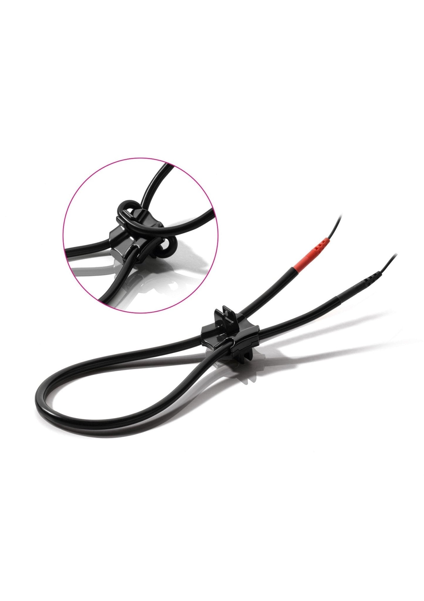 Mystim Heavenly Henry – Bipolaire Siliconen Eikel- & Penislus voor E-Stim - E-Stim Accessoire - SM-speeltjes