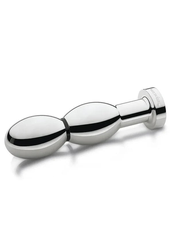 Mystim O(h!)-thello E-Stim Butt Plug – Dubbel Ovaal 14cm - E-Stim Accessoire - SM-speeltjes