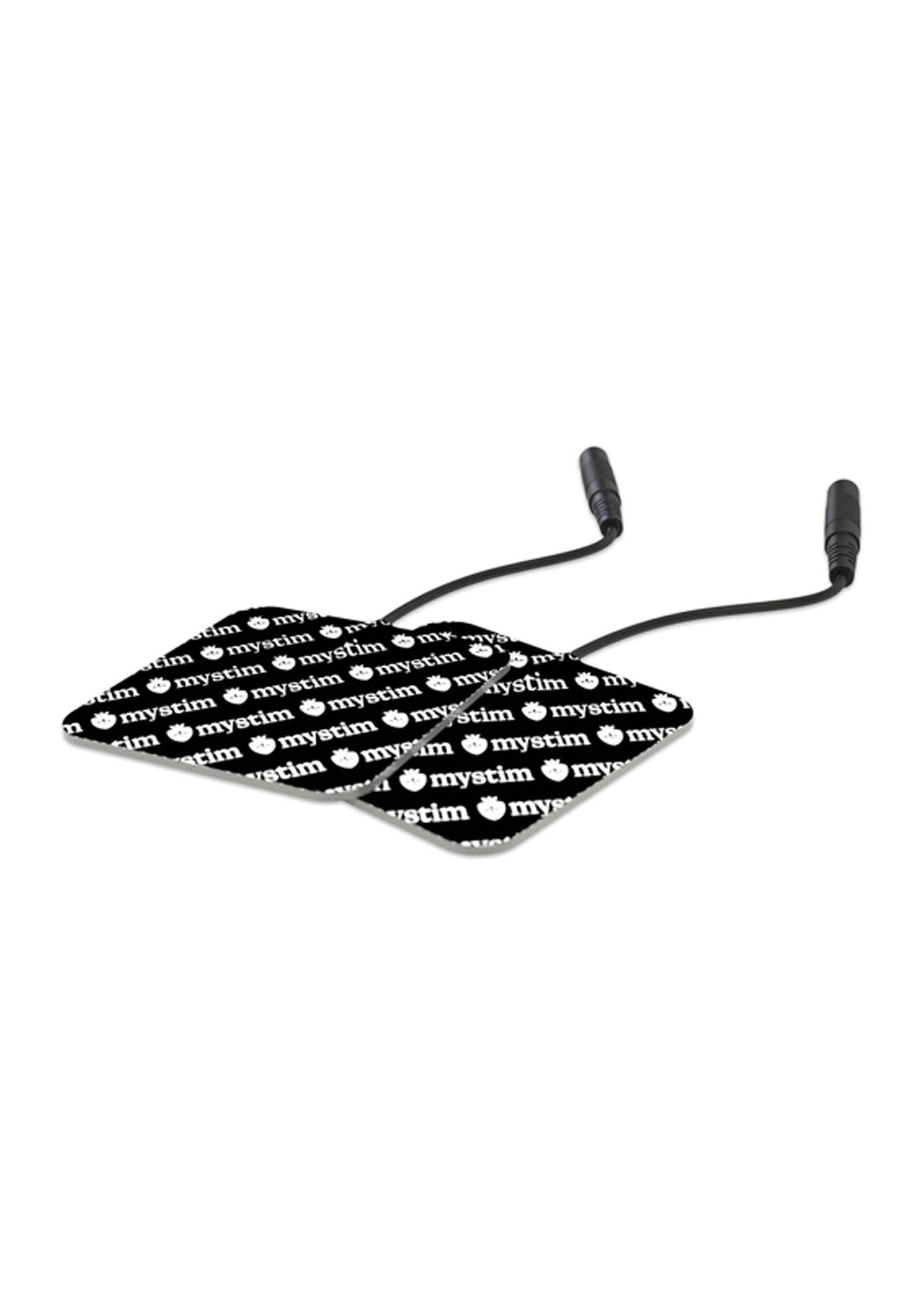 Mystim Zelfklevende TENS Elektroden 4x4cm – Herbruikbaar voor E-Stim (20 stuks) - E-Stim Accessoire - SM-speeltjes