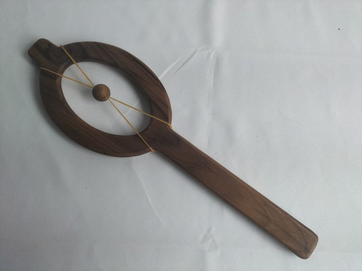 Nasty wooden paddle met houten balletje (verschillende kleuren) - SM - speeltjes