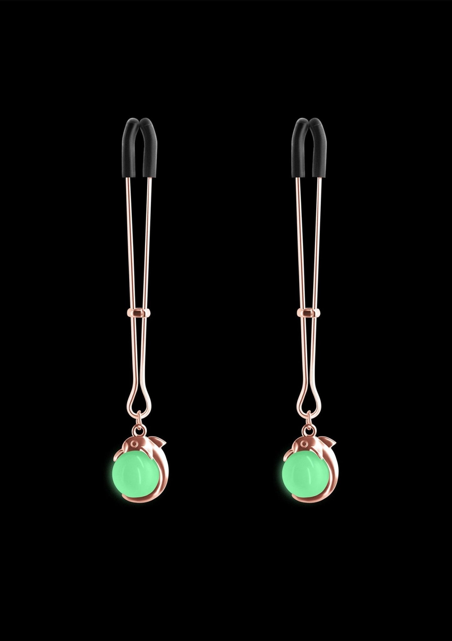 Nipple clamps goudkleurig - verstelbare BDSM tepelklemmen