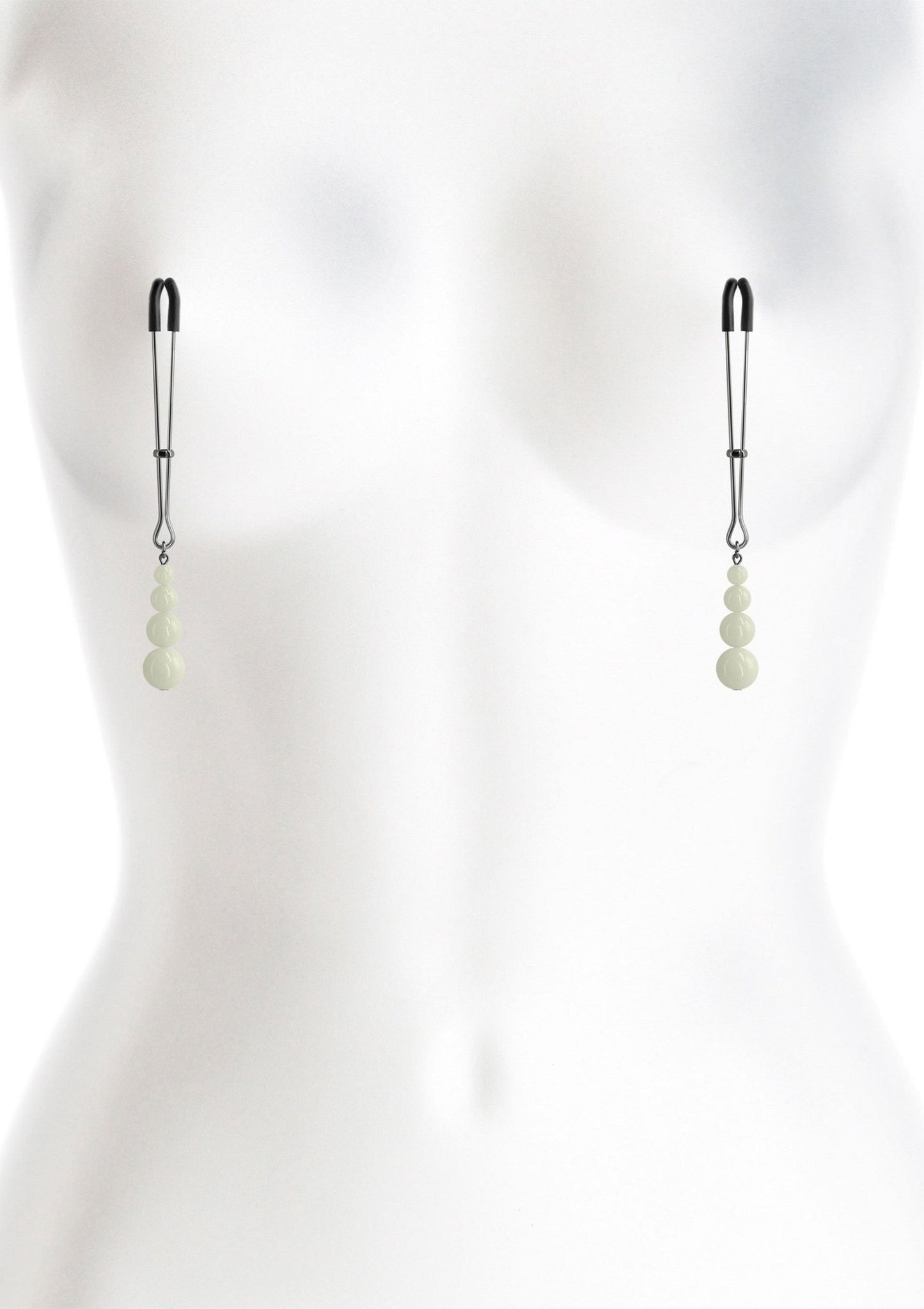 Nipple Clamps G2 Glow in the Dark - Verstelbare BDSM Tepelklemmen - BDSM - SM - speeltjes