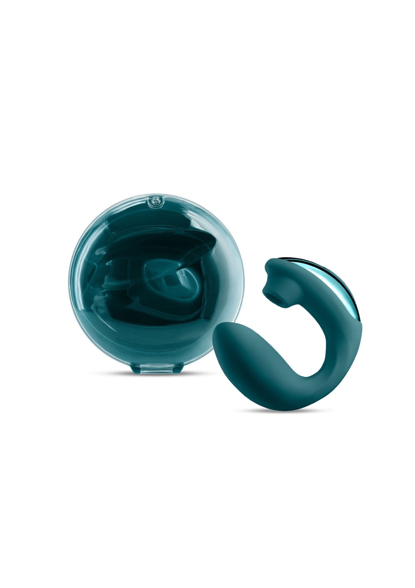 NS Novelties Desire Euphoria Dual Vibrator 14.5cm 230g - Luchtdruk & Vibratie IPX7 - Vibrators - SM - speeltjes