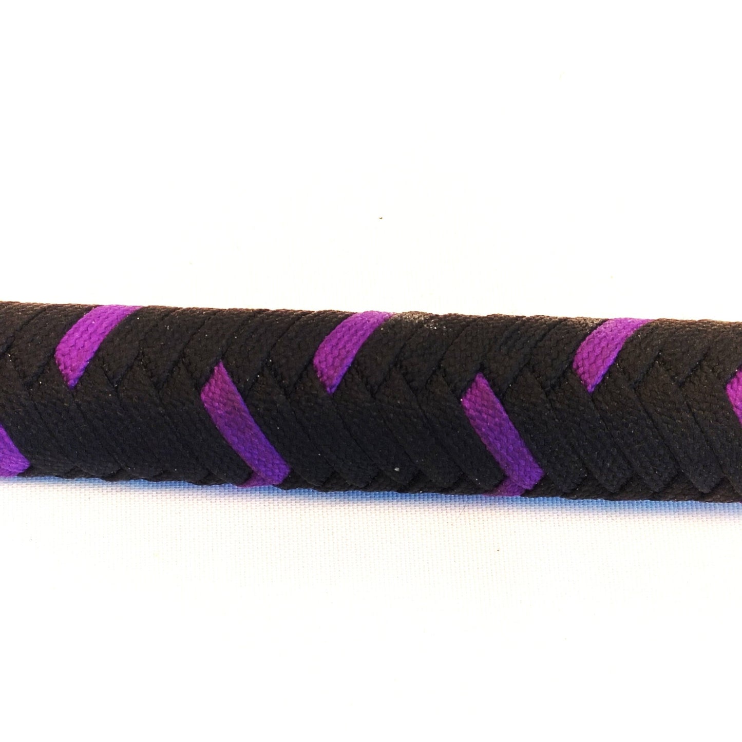 Paracord Bullwhip 60cm 140g FLUO Kleuren - Premium Handvat 18mm Verzwaard - Impact Play - Zwepen - SM - speeltjes