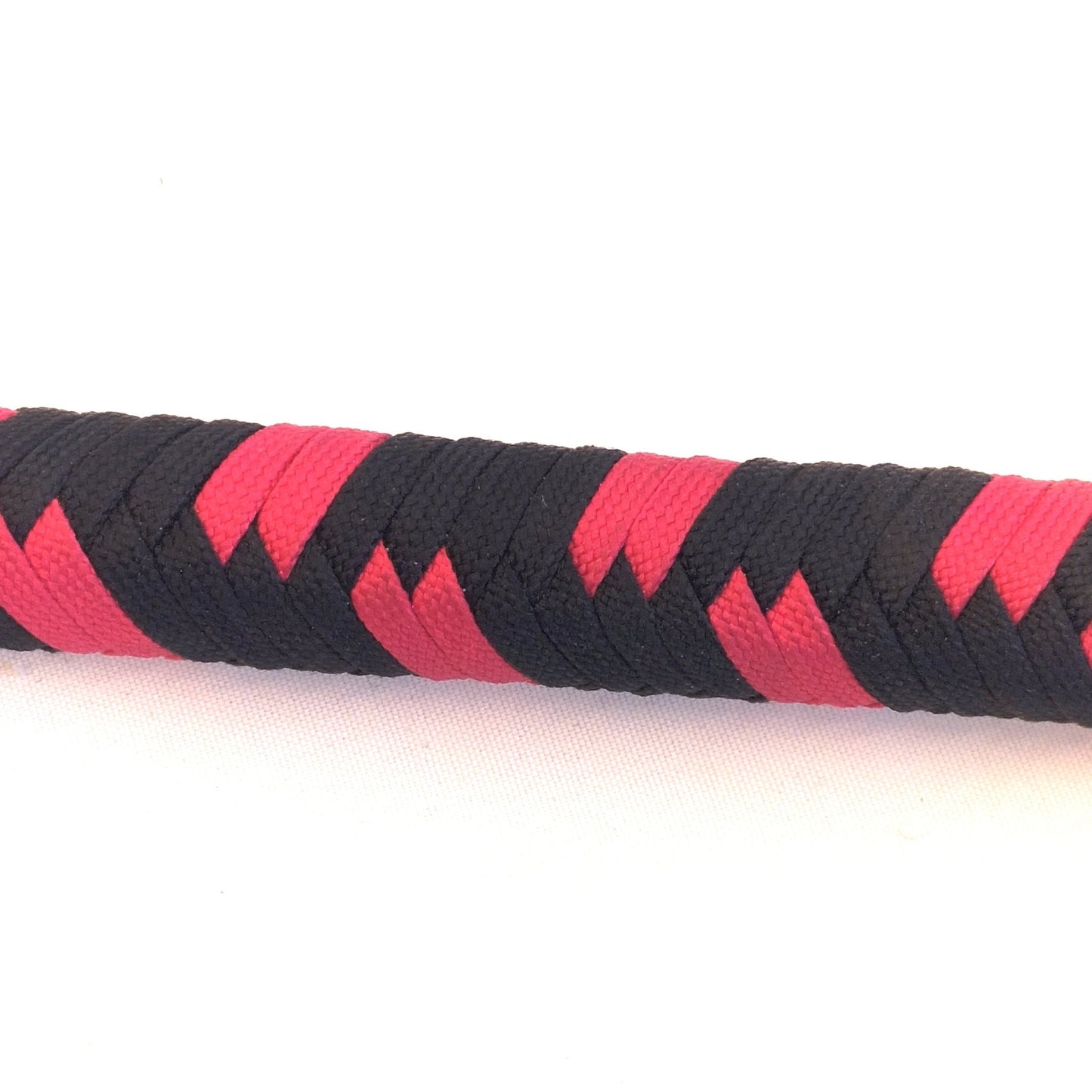 Paracord Bullwhip 60cm 140g FLUO Kleuren - Premium Handvat 18mm Verzwaard - Impact Play - Zwepen - SM - speeltjes