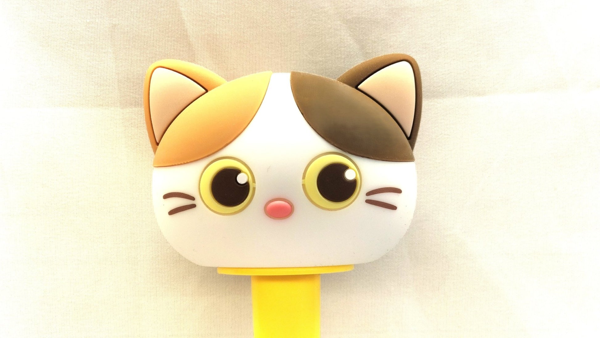 Poezen mepper geel handvat - BDSM Paddle - SM - speeltjes