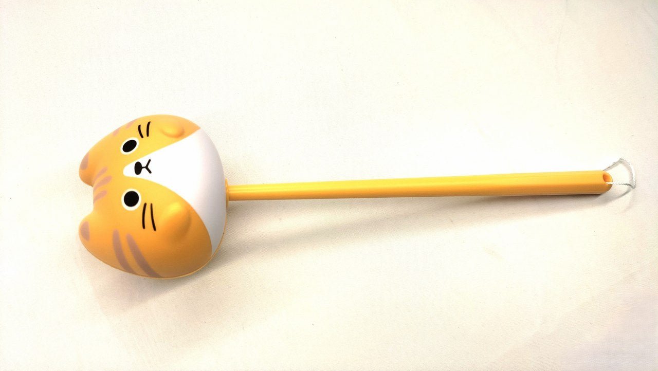 Poezen Slapper Geel of Grijs - Speelse BDSM Paddle met Kattenkop - BDSM Paddle - SM - speeltjes