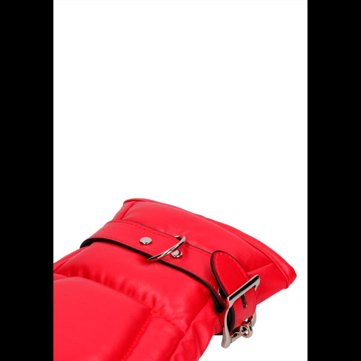 Puppy play handschoenen rood met slotje - SM - speeltjes