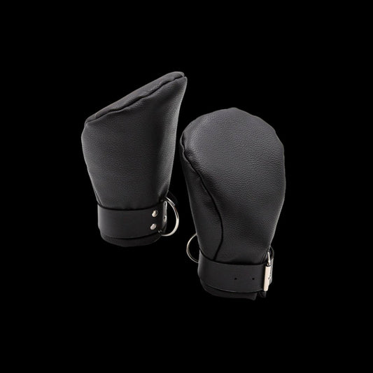 Puppy play handschoenen zwart - SM - speeltjes