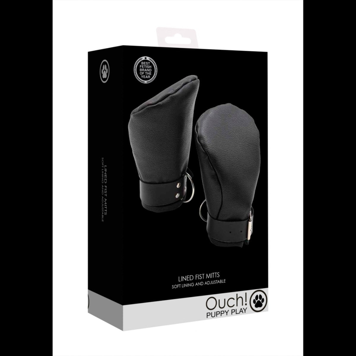 Puppy play handschoenen zwart - SM - speeltjes