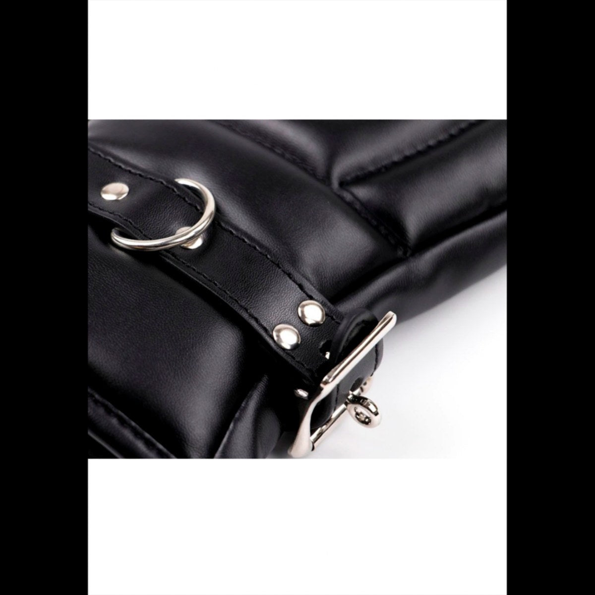 Puppy play handschoenen zwart met slotje - SM - speeltjes