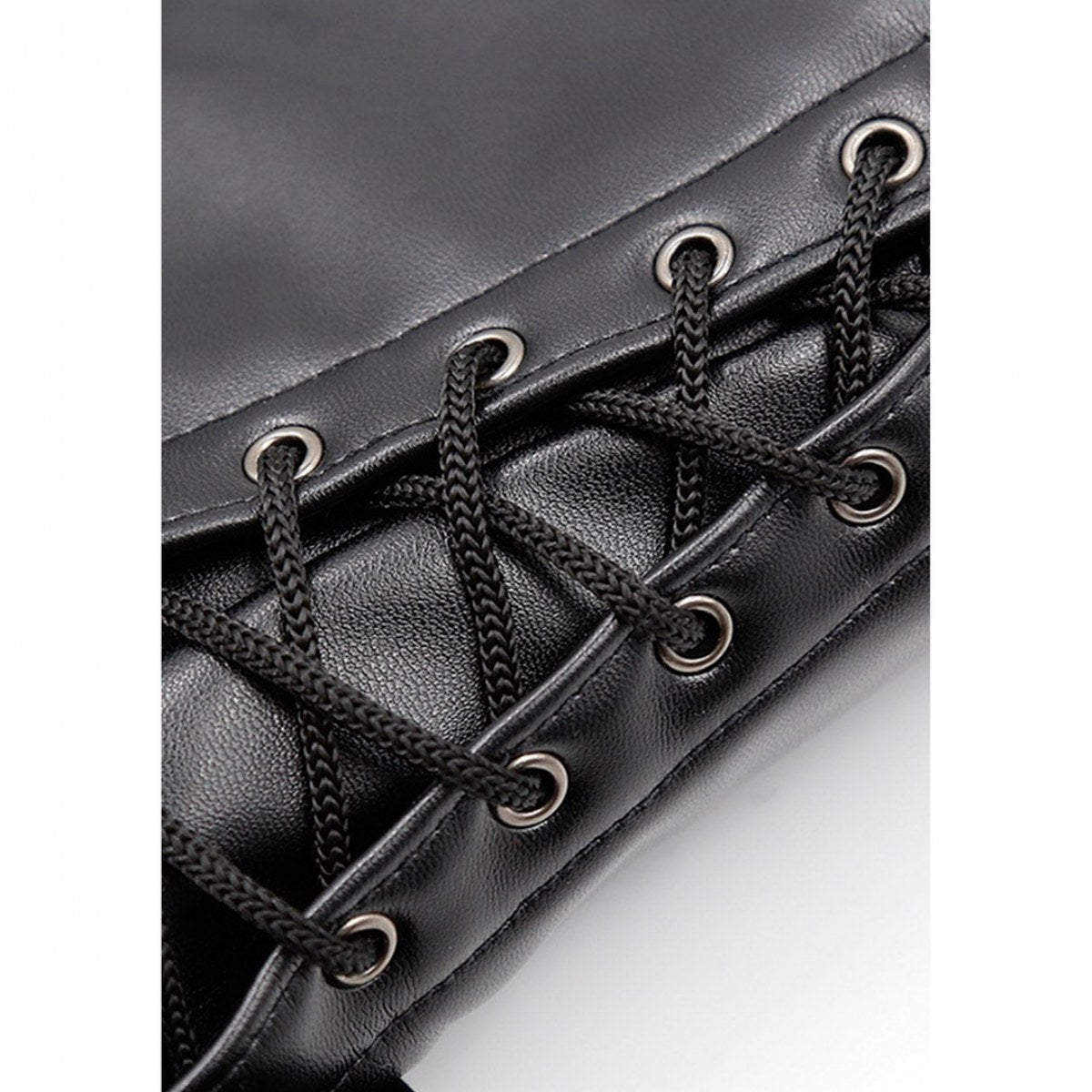 Puppy play handschoenen zwart/wit - SM - speeltjes