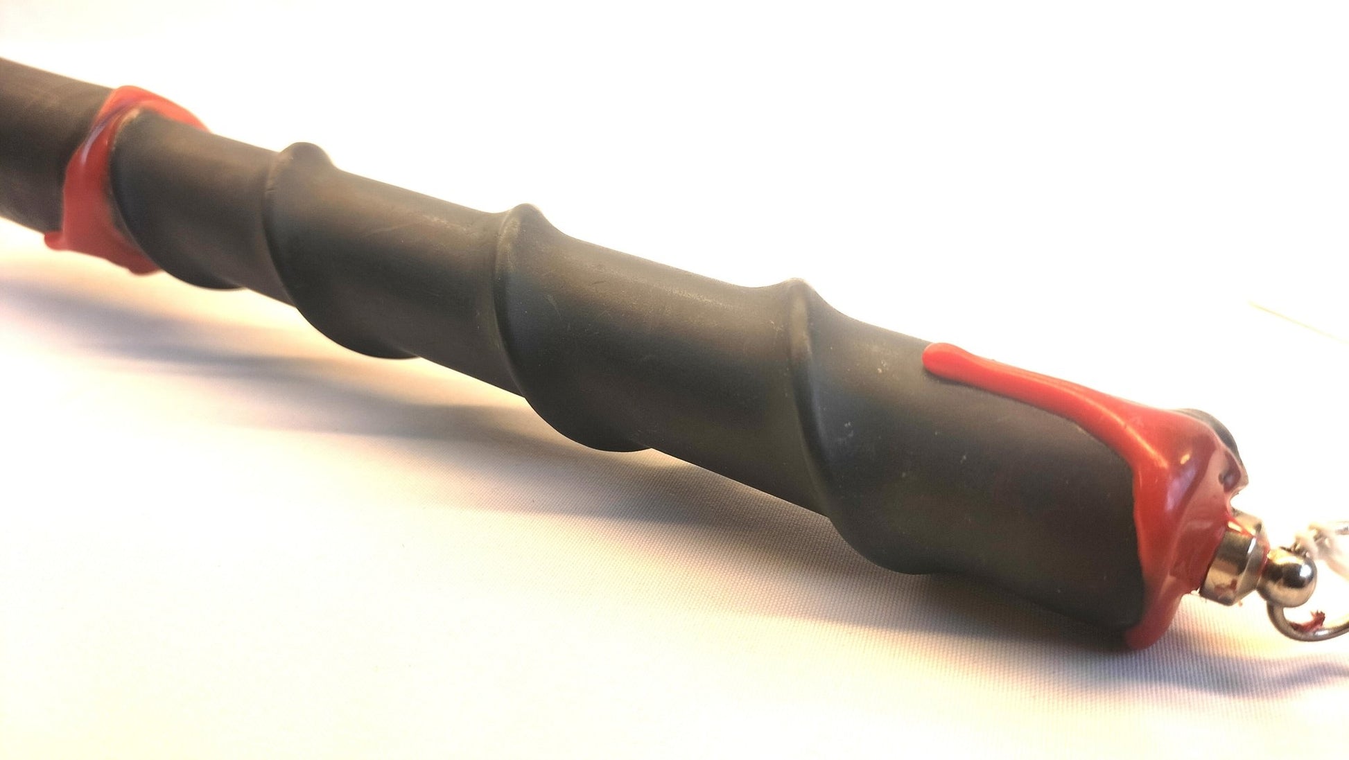 PVC Devil's Tail Breed – Handgemaakt Impact Play Zweep - Impact Play - SM - speeltjes