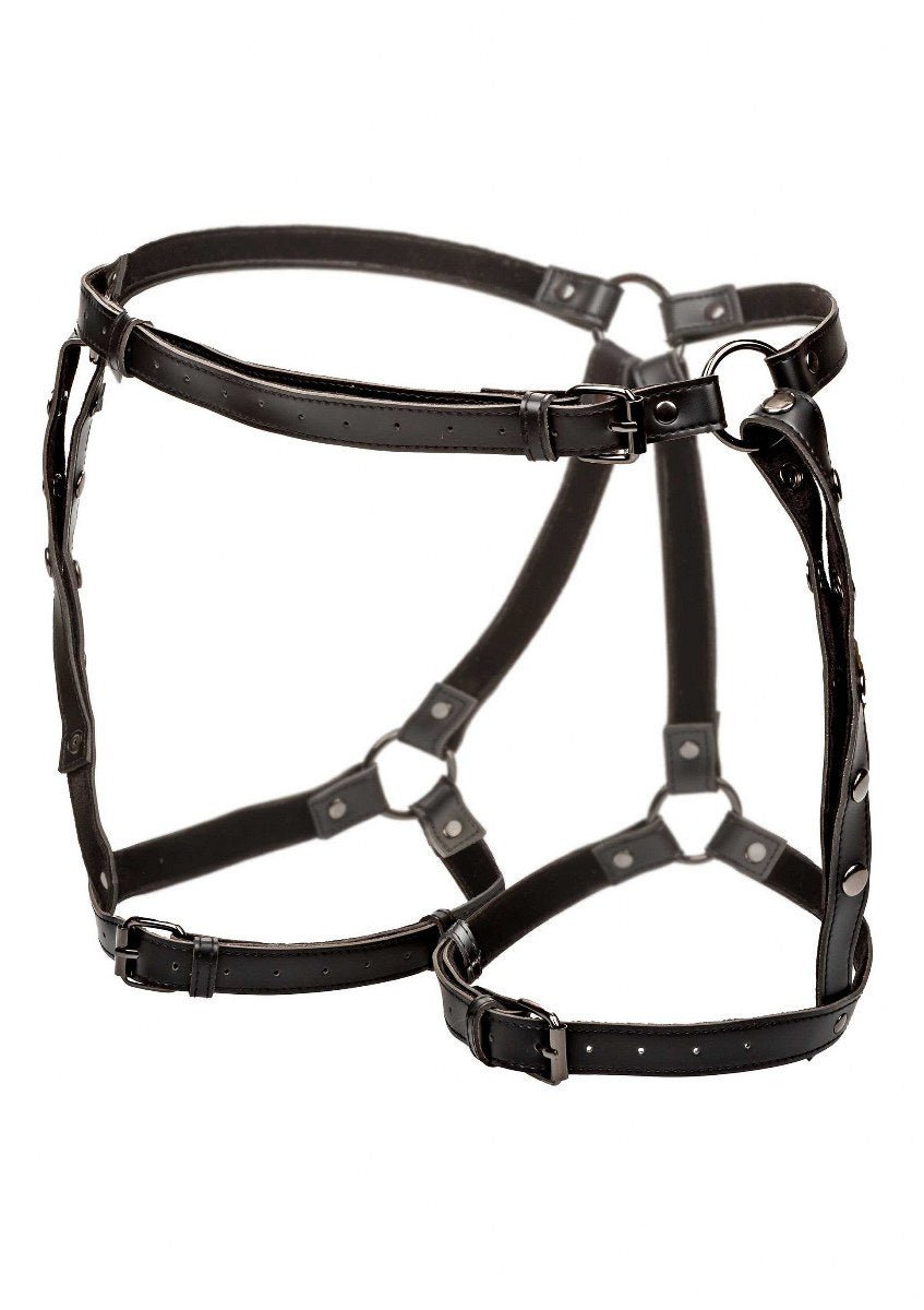 Riding Thigh Harness Plus – Verstelbaar BDSM Dijharnas met Kettingen - Kleding - SM-speeltjes