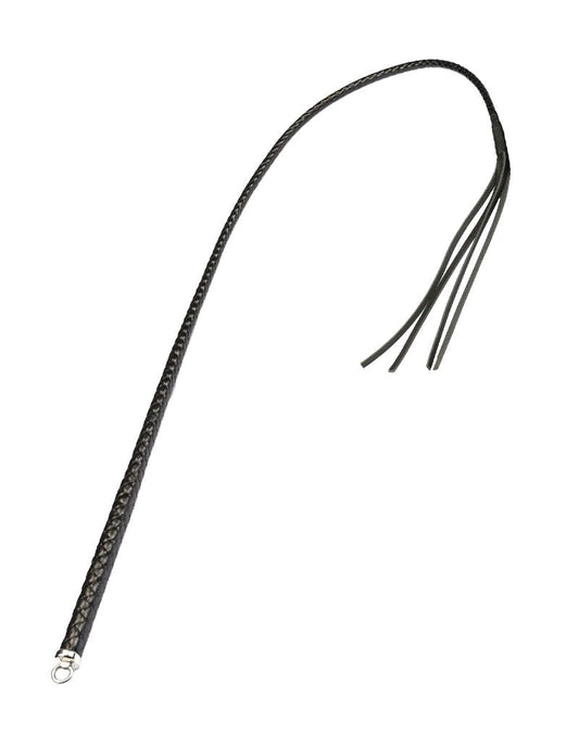 RISE Feather Flogger Zwart – Premium Impact Play BDSM Sensueel - BDSM - SM - speeltjes