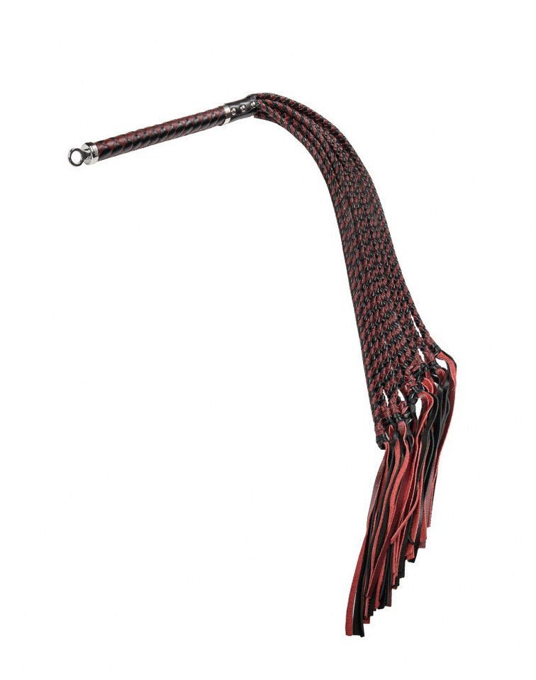 met-deze-gesel-uit-het-betere-gamma-zit-je-gebeiteld-wat-betreft-plezeier-danzij-zijn-10-falls-in-geweven-bordeaux-en-zwart-leer-en-op-het-uiteinde-voorzien-van-lossel-falls-bied-hij-een-zee-aan-mogelijkheden-tijdens-je-bdsm-sessie-deze-bdsm-toy-is-er-eentje-die-je-zeker-zal-bekoren-3