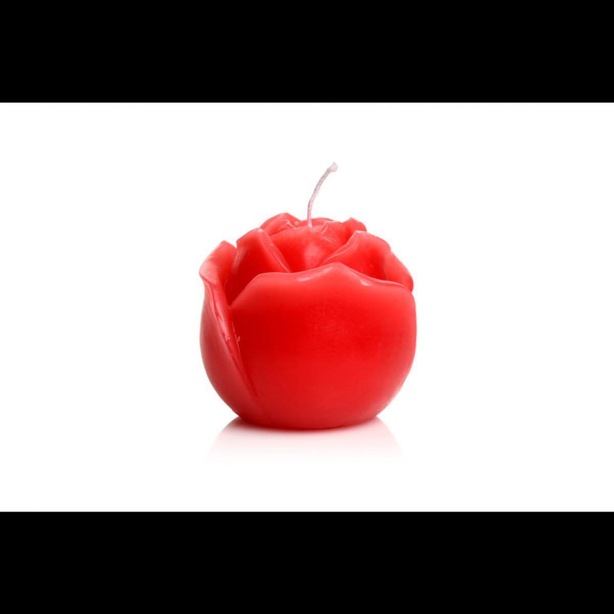 Rode druppelkaars roos - SM - speeltjes