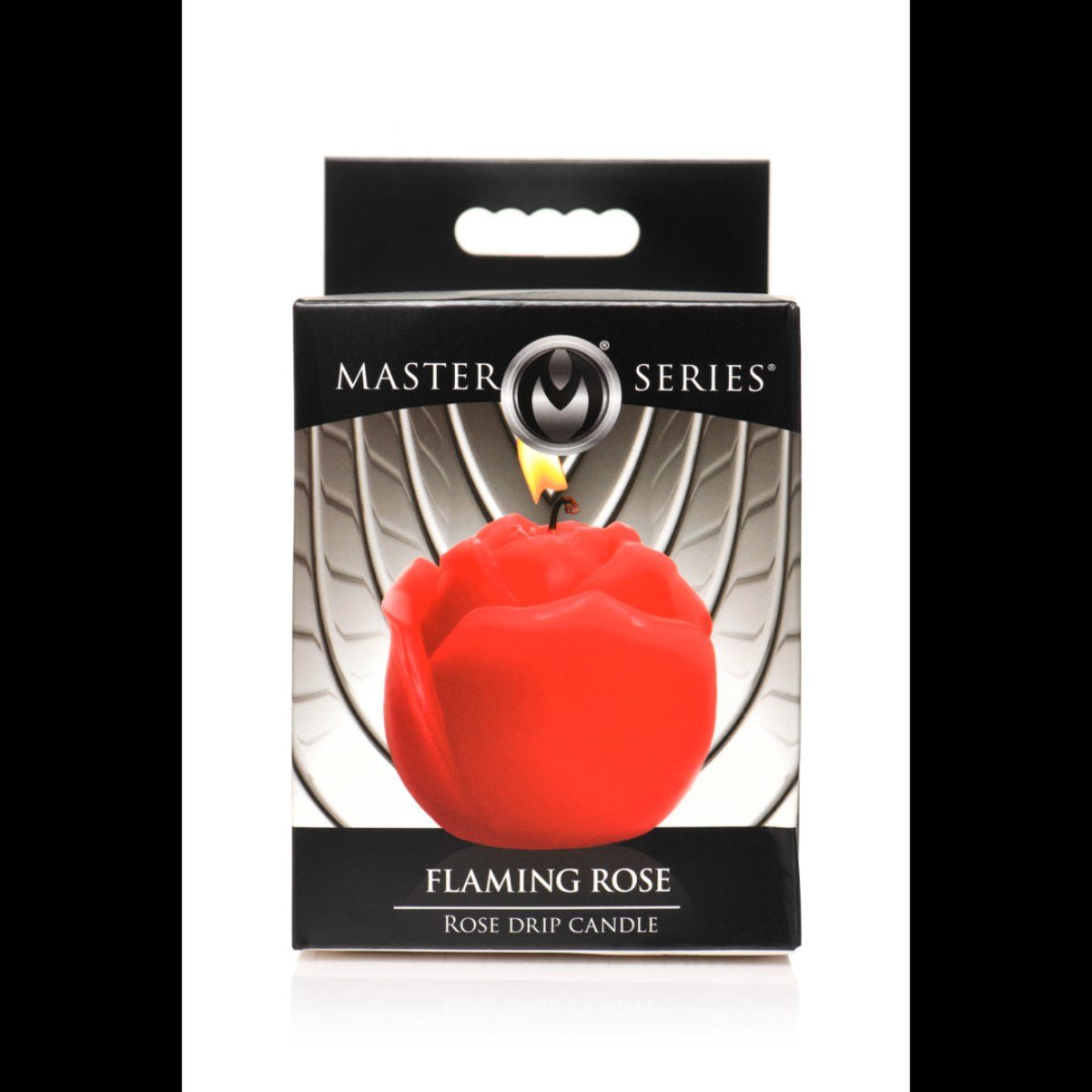 Rode druppelkaars roos - SM - speeltjes