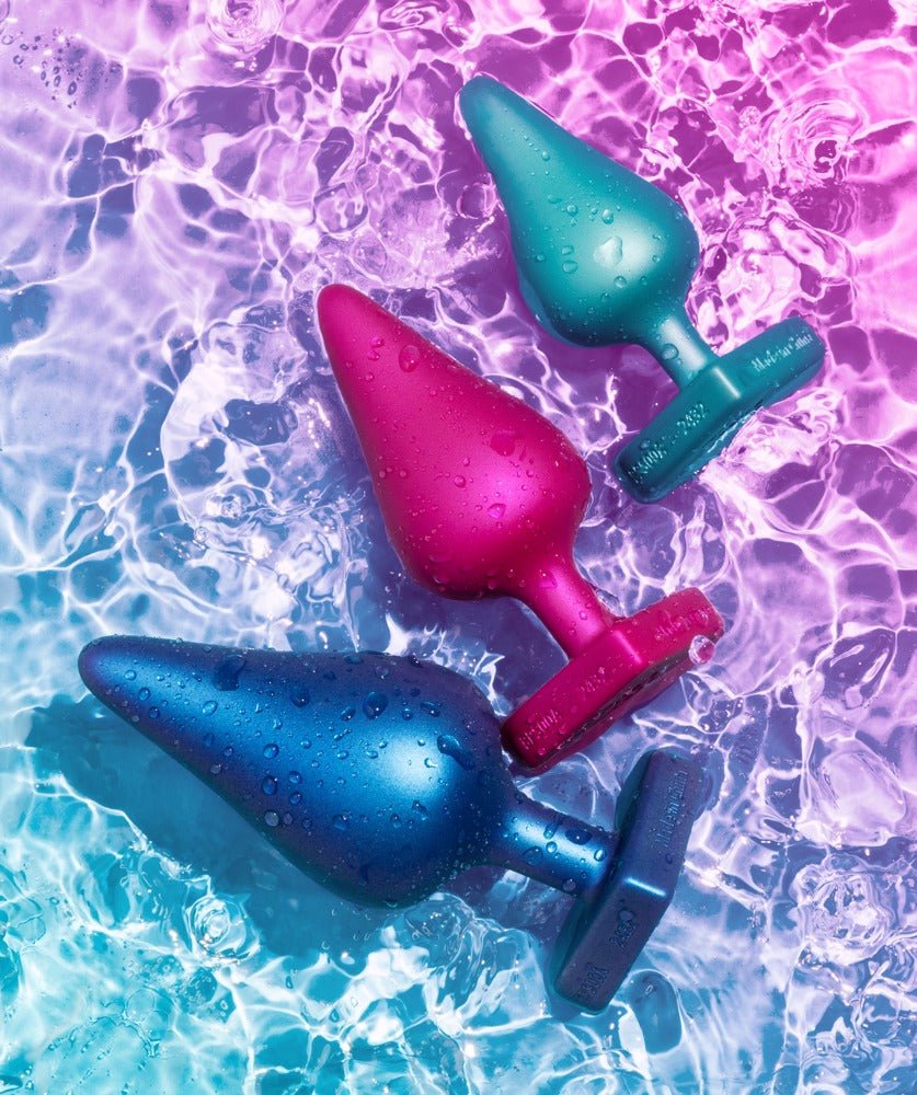 ROMP Luster Anaal Training Kit – 3 - Delige Siliconen Buttplug Set S/M/L - Anaalplug Set - SM - speeltjes