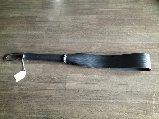 Rubber Lus Slapper 40cm - Handgemaakte BDSM Paddle Horizontale Strepen - Impact Play - SM - speeltjes