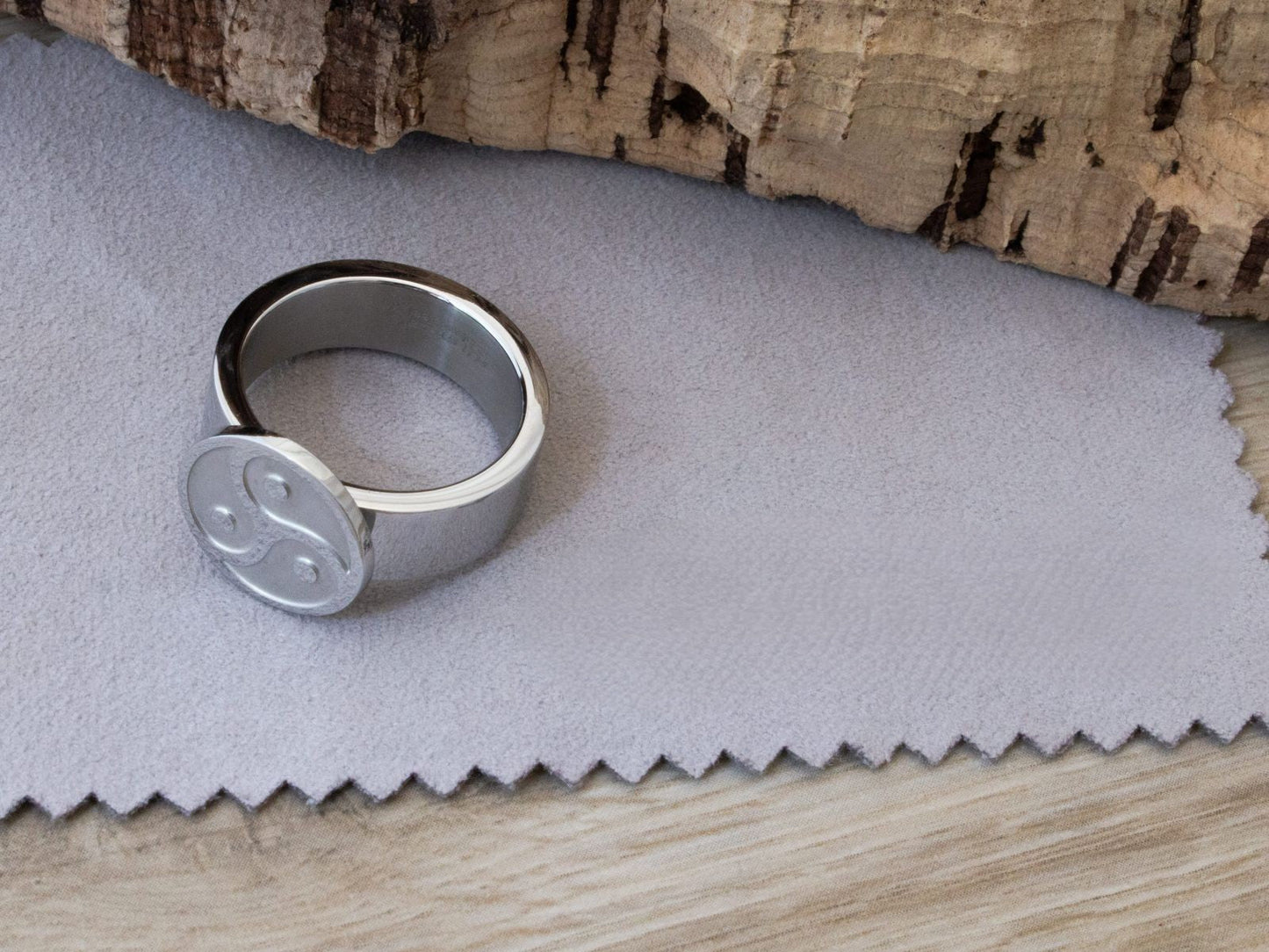 RVS ring met BDSM logo (verschillende maten) - SM - speeltjes