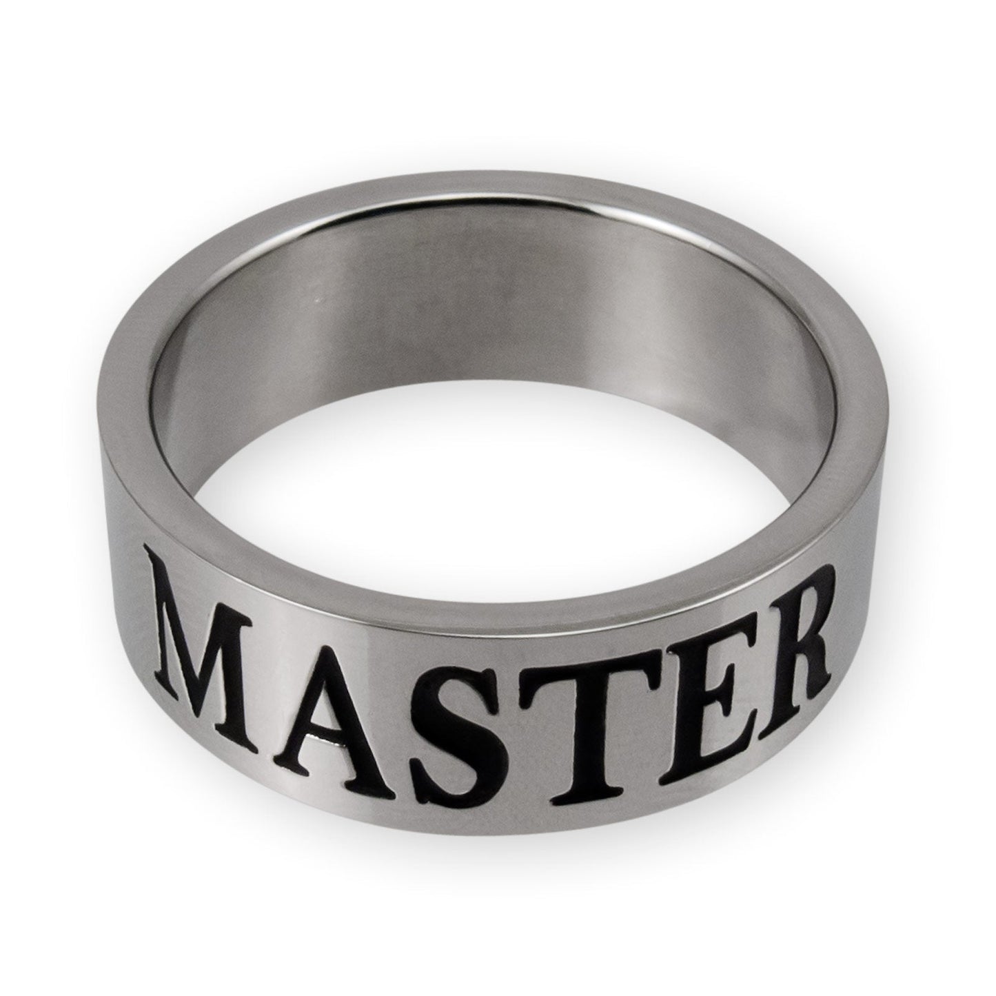 RVS ring met Master (verschillende maten) - SM - speeltjes