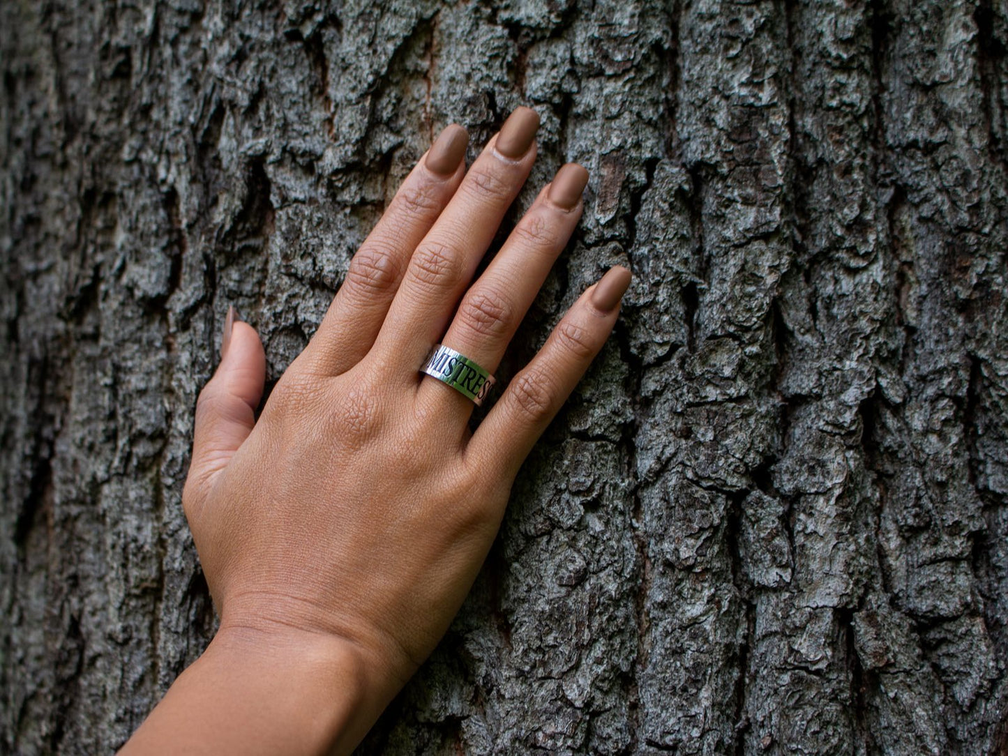 RVS ring met Mistress (verschillende maten) - SM - speeltjes