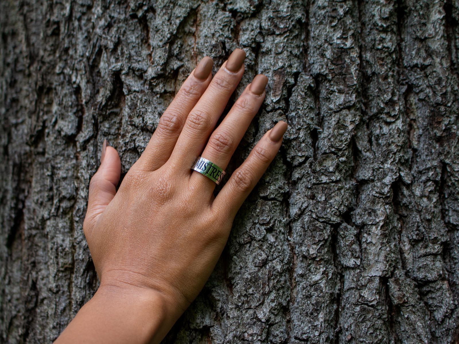 RVS ring met Mistress (verschillende maten) - SM - speeltjes