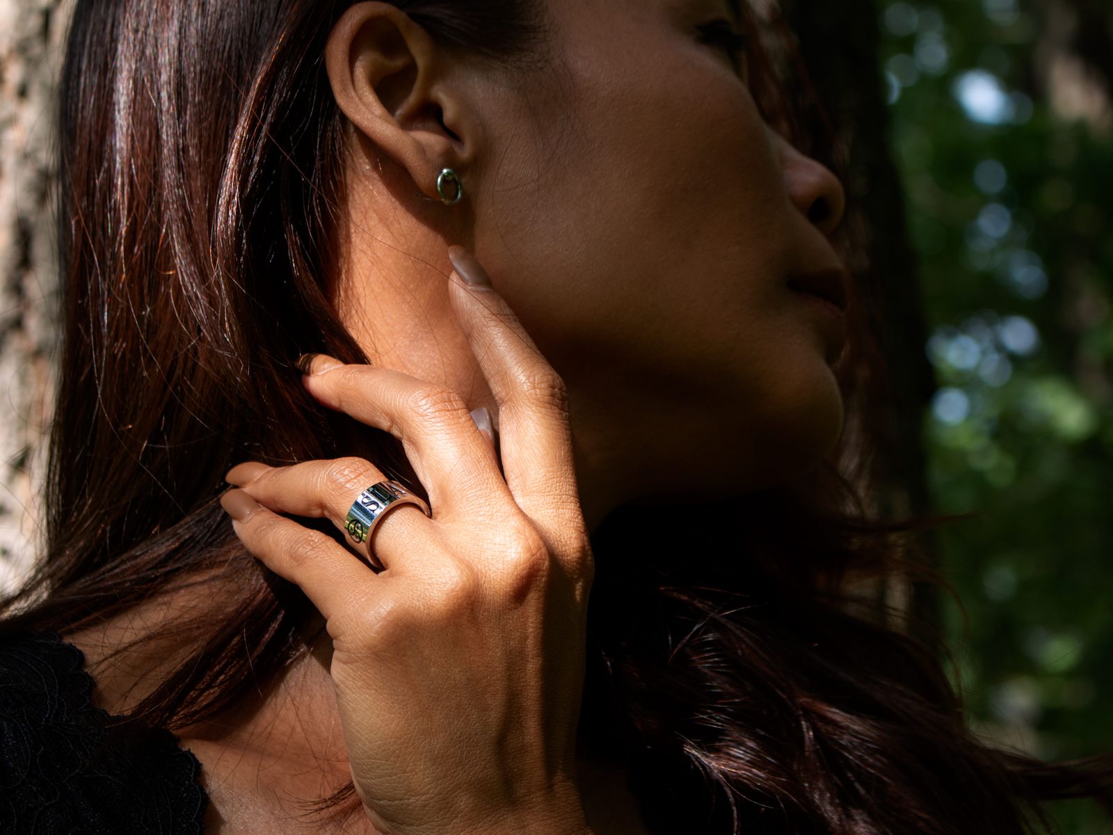 RVS ring met SLAVE (verschillende maten) - SM - speeltjes