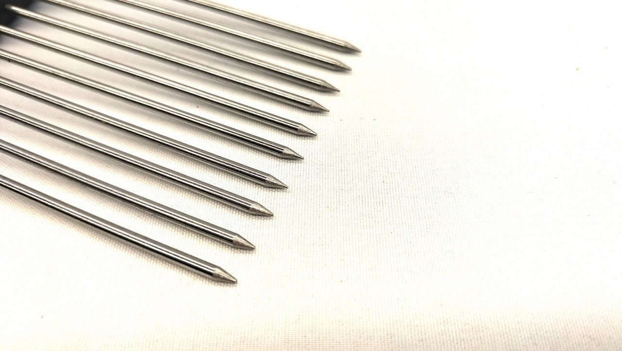 Scratch Handle met 10 Naalden - Blood Play Knife Play Edge Play BDSM - BDSM Accessoires - SM - speeltjes