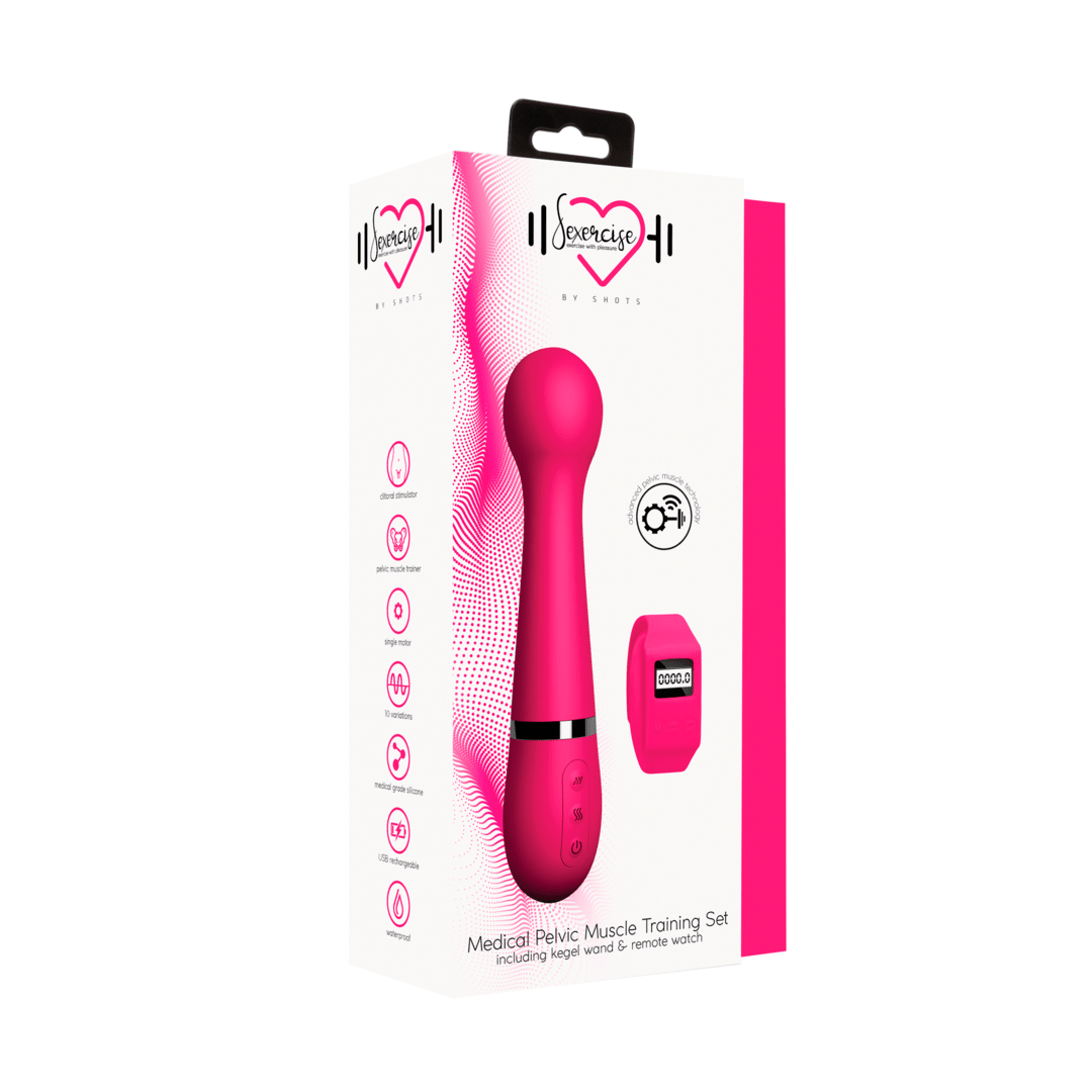 Sexercise Kegel Wand Vibrator – Bekkenbodemtrainer 10 Modi USB - Vibrator - SM - speeltjes