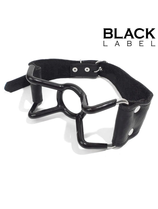 Silence – RVS Spider Gag met PVC Coating en Ring 41,5 mm - Mondgags - SM-speeltjes