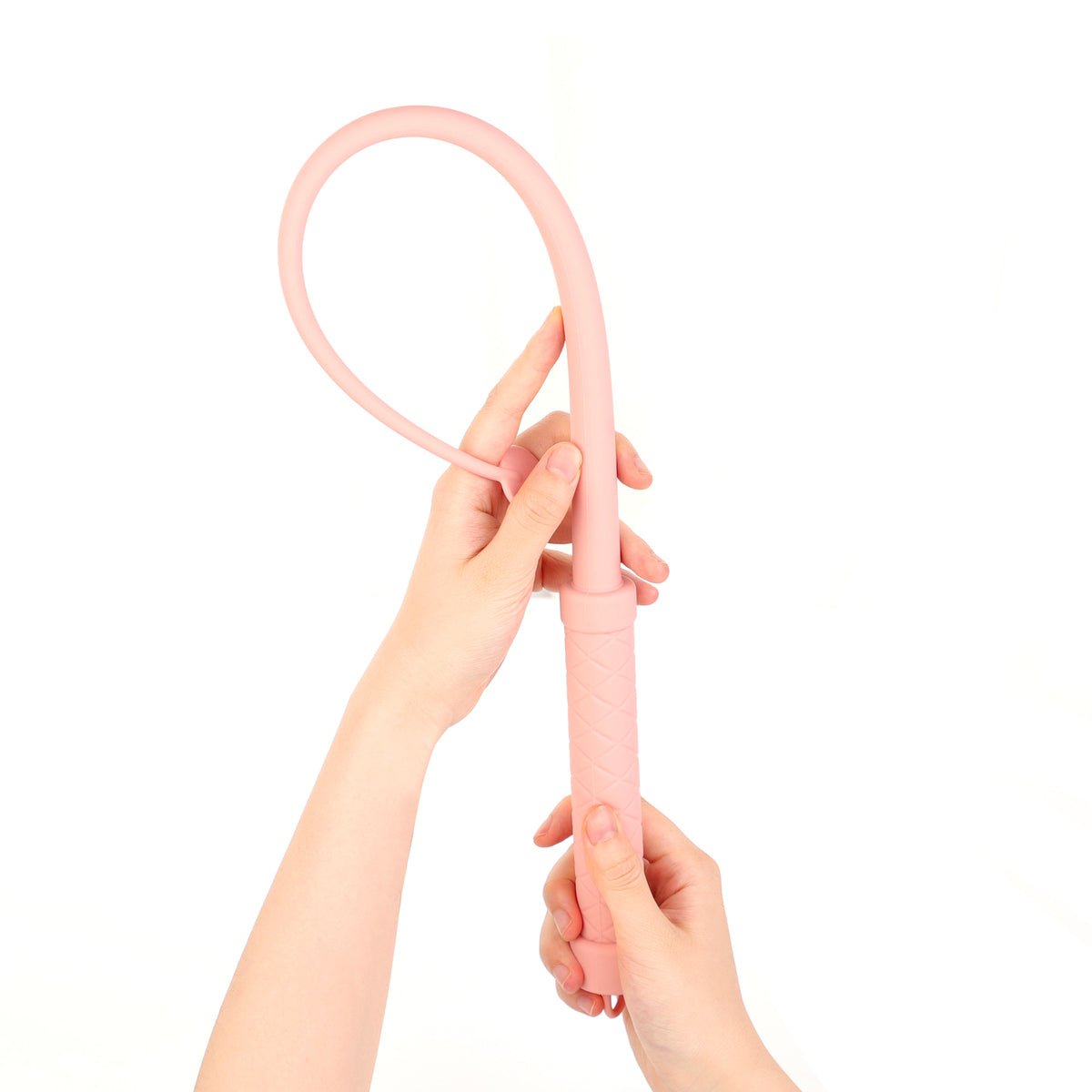 Silicone Single Tail Zweep 62cm met Hartje ❤️ - Impact Play BDSM - BDSM - SM - speeltjes