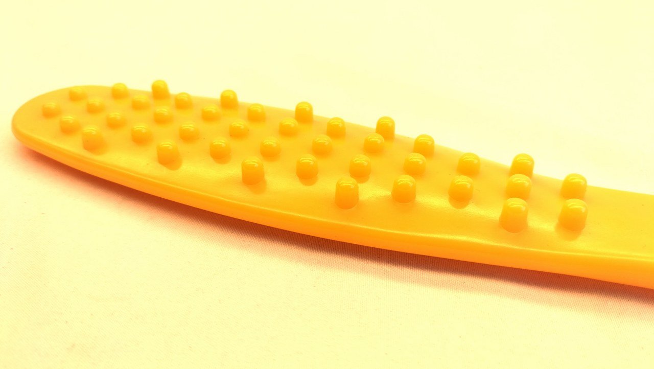 Silicone Slapper met Noppen - Impact Toy 2 Kanten voor Impact Play - Impact Toys - SM - speeltjes