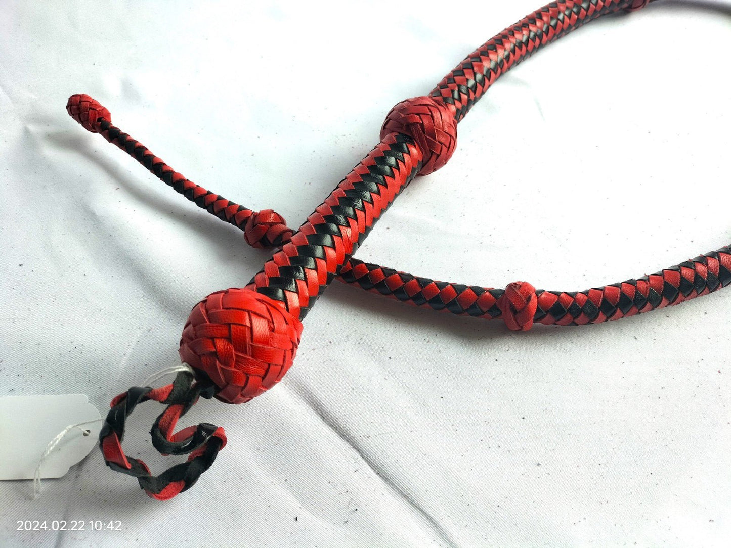 Single tail met knopen (120 cm) - SM - speeltjes