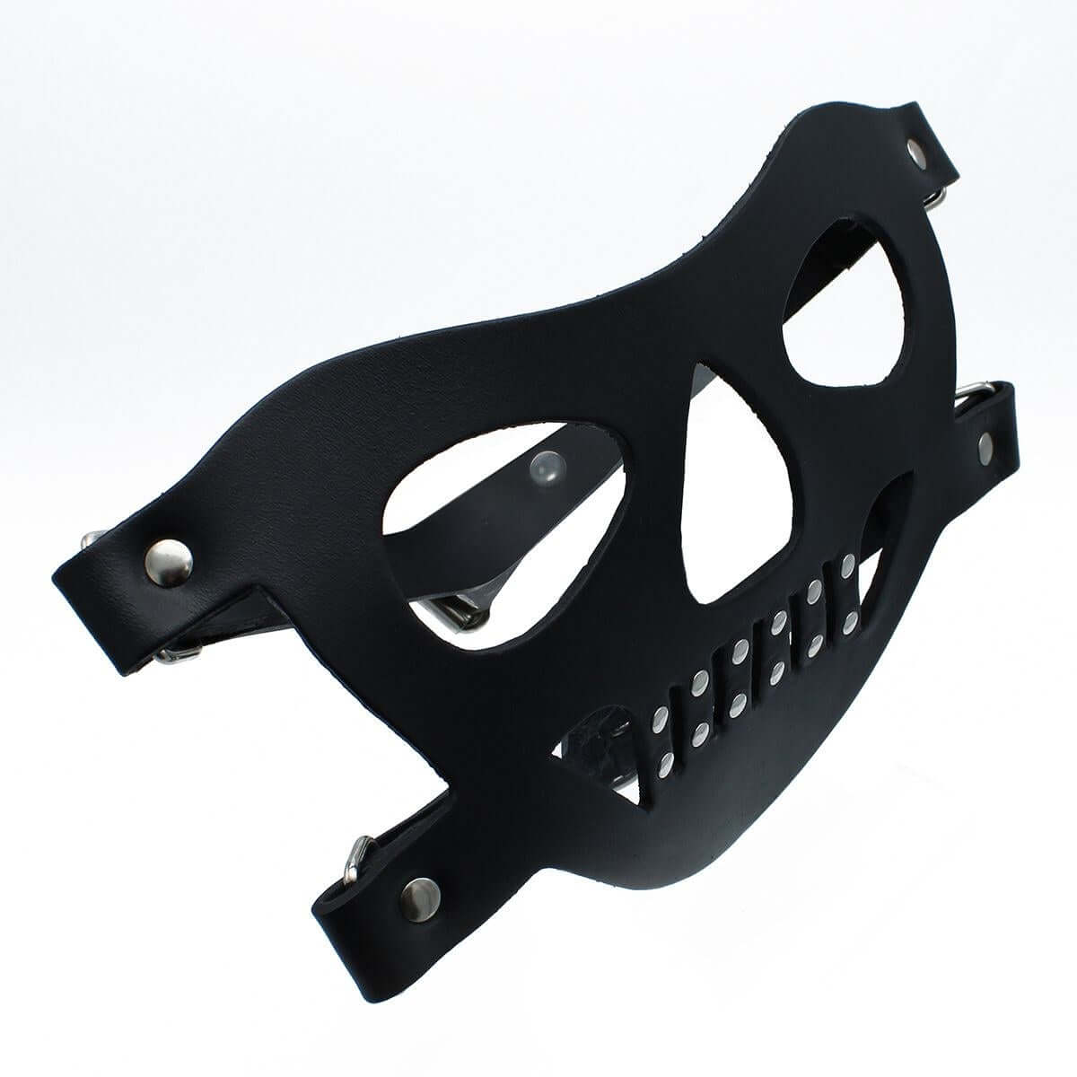 Black-leather-face-muzzle-the-bane-with-skull-design-ideal-for-role-play-and-bondage-scenario-4