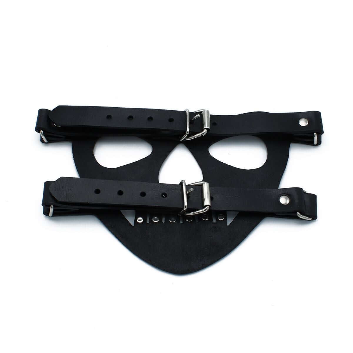 Black-leather-face-muzzle-the-bane-with-skull-design-ideal-for-role-play-and-bondage-scenario-6