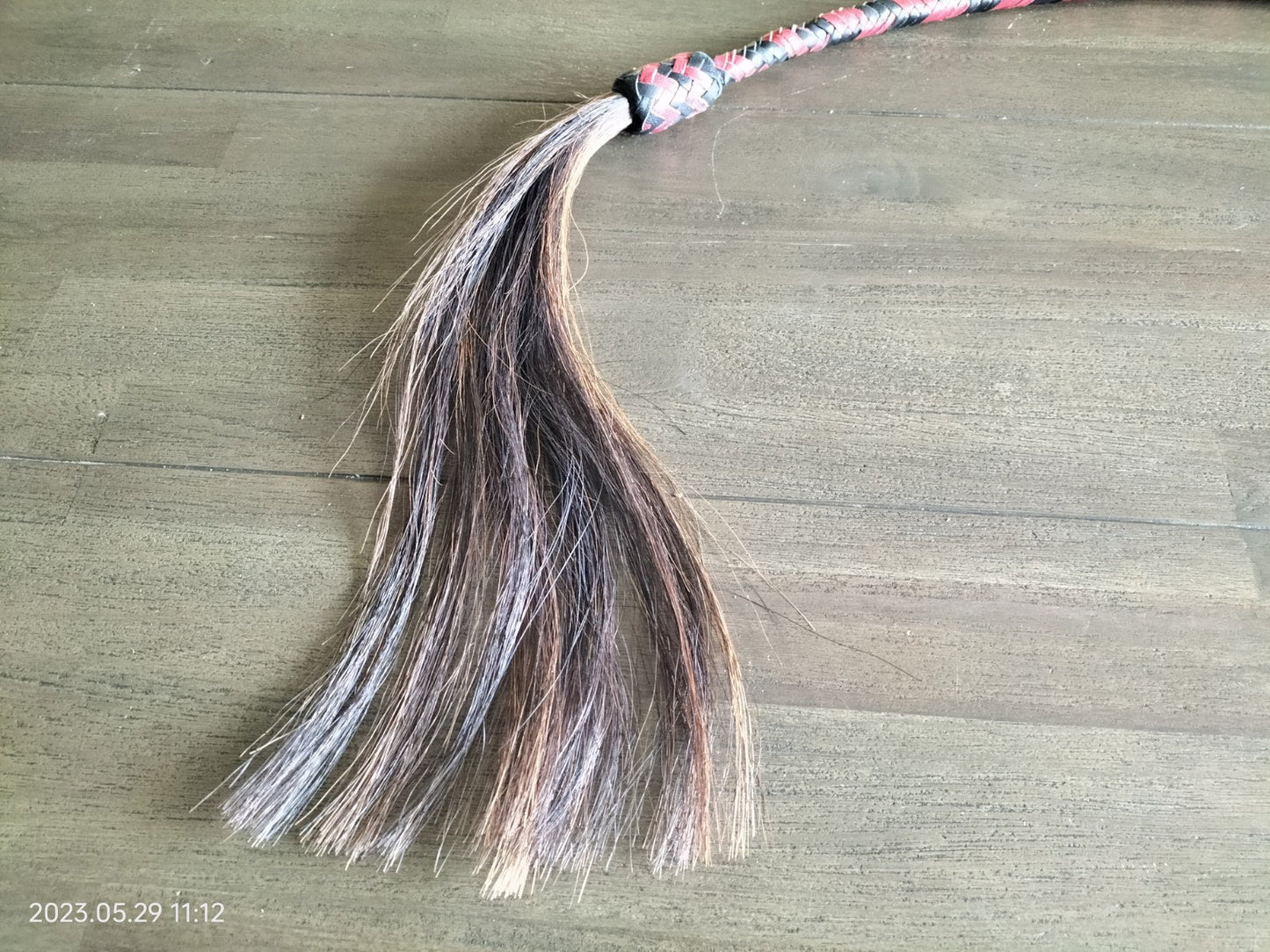 Snake whip met paardenhaar - SM - speeltjes