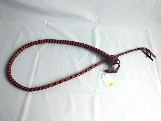 Snake whip rood/zwart - SM - speeltjes