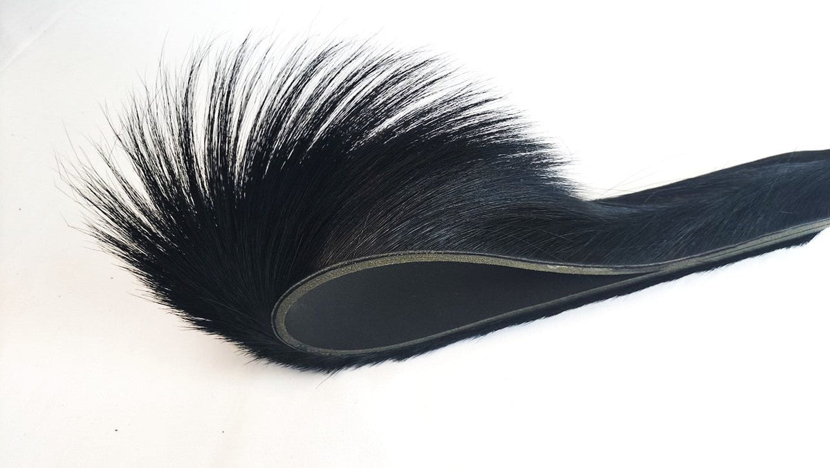 Springbok Rugstring Zwarte Springbok Loop €119 – Exclusief Handgemaakt België
