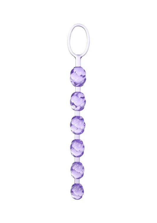 Swirl Pleasure Beads – 6 Anale Kralen van Zacht PVC - Anale kralen - SM-speeltjes
