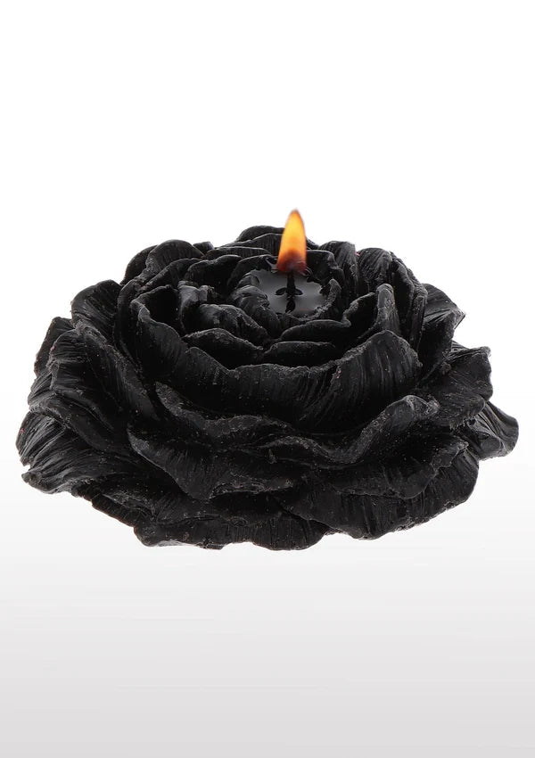 TABOOM Rose – Wax Play Kaarsenset Zwart & Bordeaux | 2 Stuks - Wax play kaarsen - SM-speeltjes