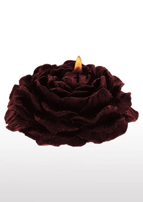 TABOOM Rose – Wax Play Kaarsenset Zwart & Bordeaux | 2 Stuks - Wax play kaarsen - SM-speeltjes