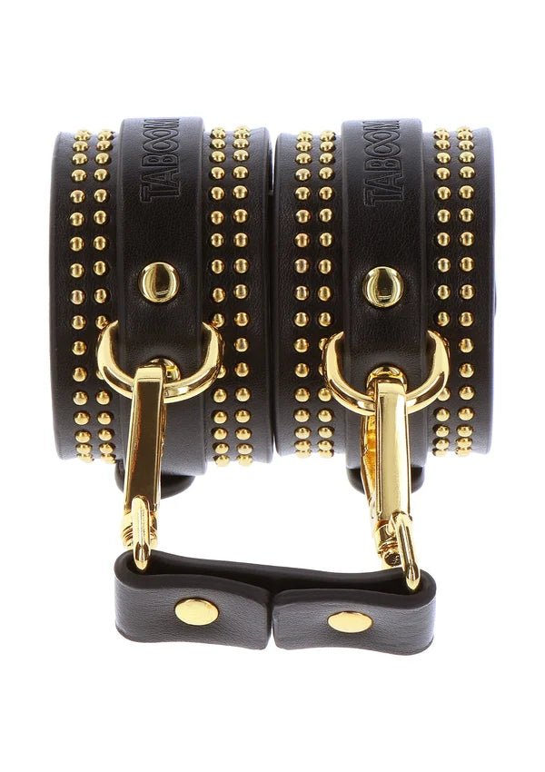 TABOOM – Stijlvolle Collar met Leiband, Handboeien of Voetboeien - Bondage accessoires - SM-speeltjes