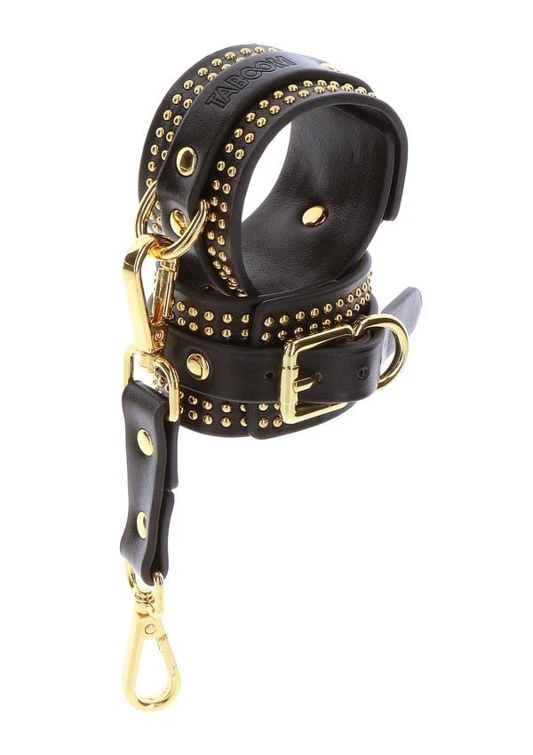 TABOOM – Stijlvolle Collar met Leiband, Handboeien of Voetboeien - Bondage accessoires - SM-speeltjes