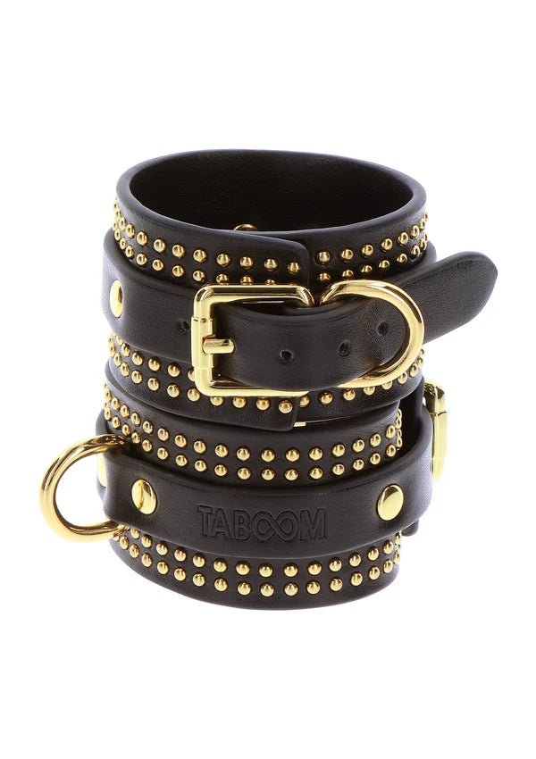 TABOOM – Stijlvolle Collar met Leiband, Handboeien of Voetboeien - Bondage accessoires - SM-speeltjes